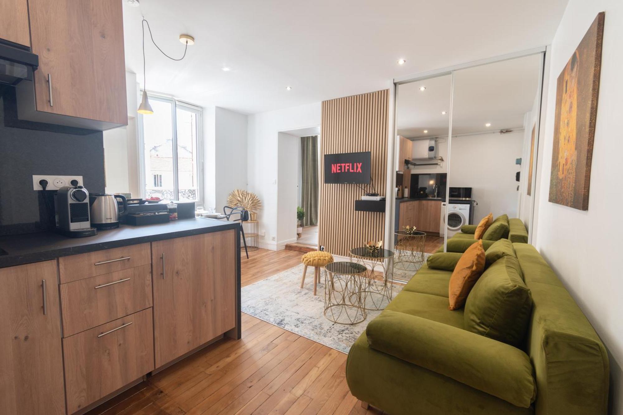 Parisian & Chic Appartement -15 Min From Paris Center 이브리쉬르센 외부 사진